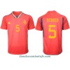 Camiseta de fútbol España Sergio Busquets 5 Primera Equipación Mundial 2022 - Hombre